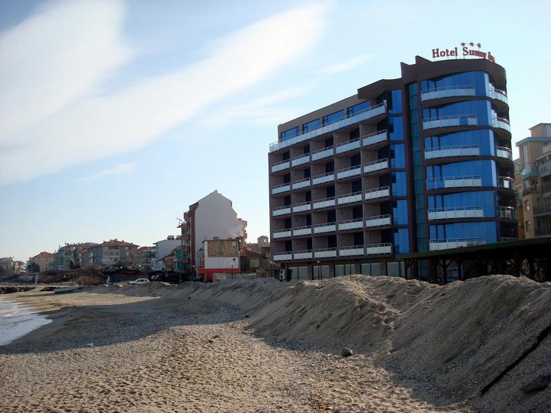 Sunny Bay Beach Hotel Pomorie Exterior photo